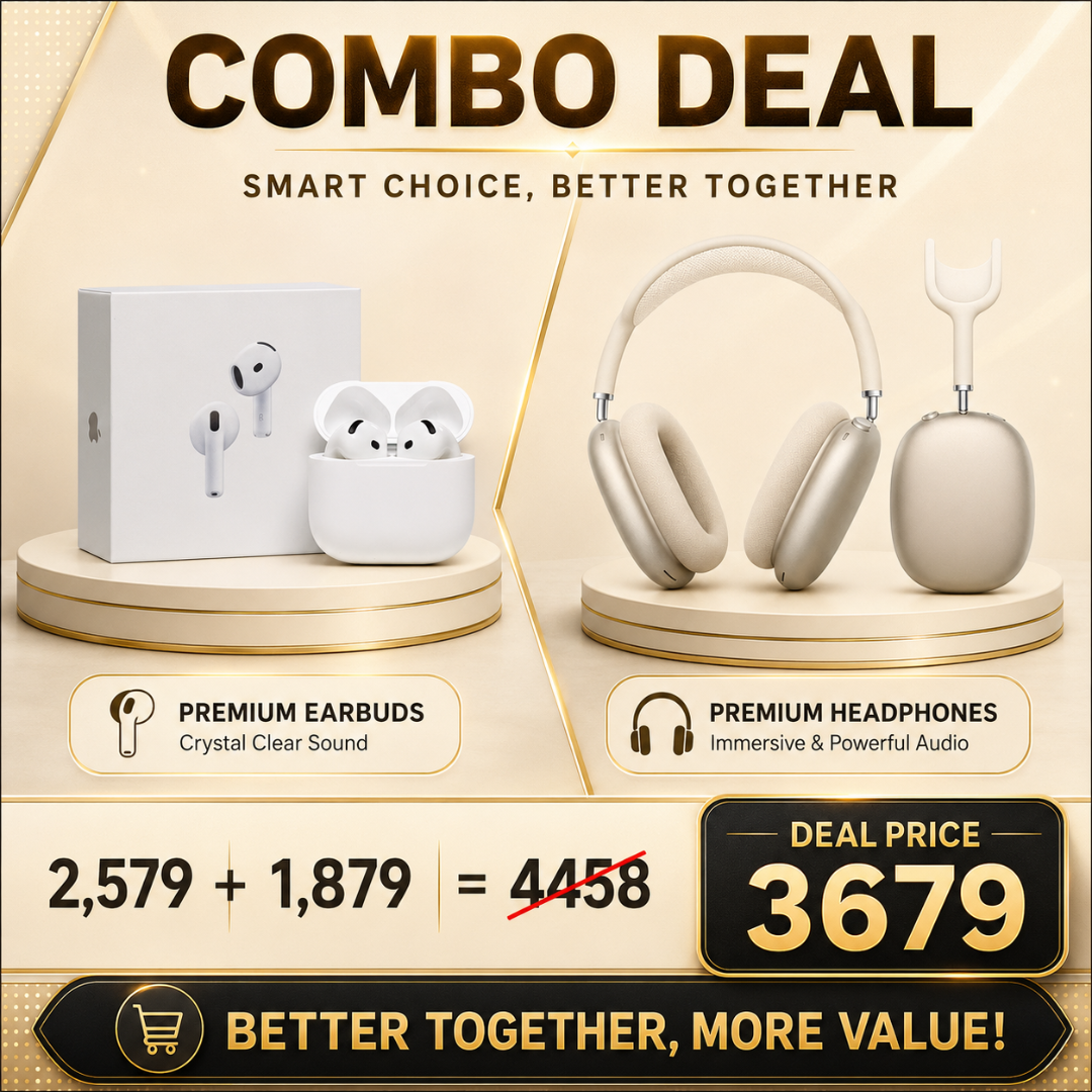 AerPods Max + AerPods 4 (Prepaid Combo)