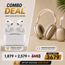 AerPods Max + AerPods Pro 3 (Prepaid Combo)