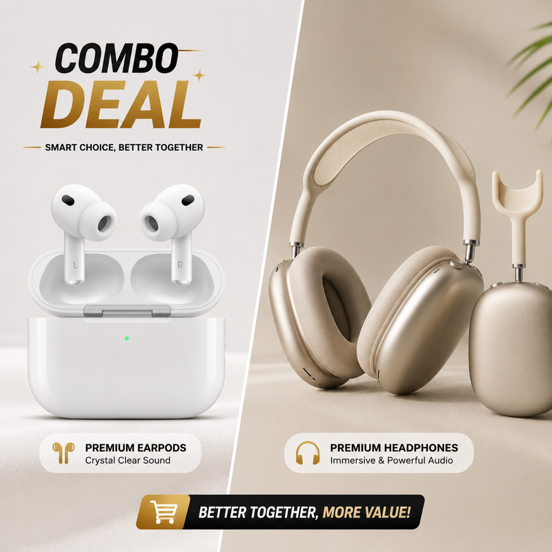 AerPods Max + AerPods Pro 3 (Prepaid Combo)