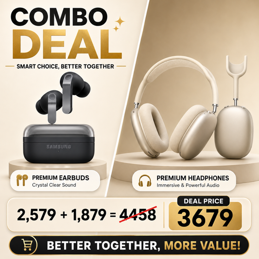AerPods Max + Samsung Buds 4 Pro(Prepaid Combo)