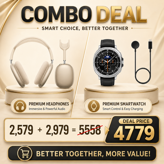 AerPods Max +Sam-sung Watch8 Classic (Prepaid Combo)