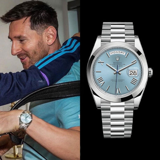 Rolex DayDate 40 Ice Blue Dial
